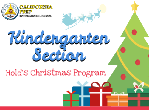 Read more about the article Kindergarten Section Holds Christmas Program