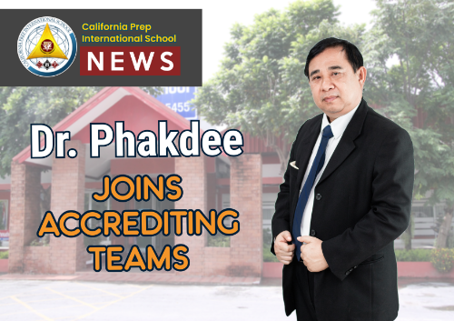 Read more about the article Dr. Phakdee Joins Accrediting Teams